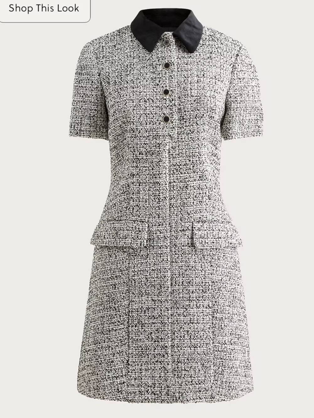 J Crew Parc dress in tweed - Picture 4 of 5